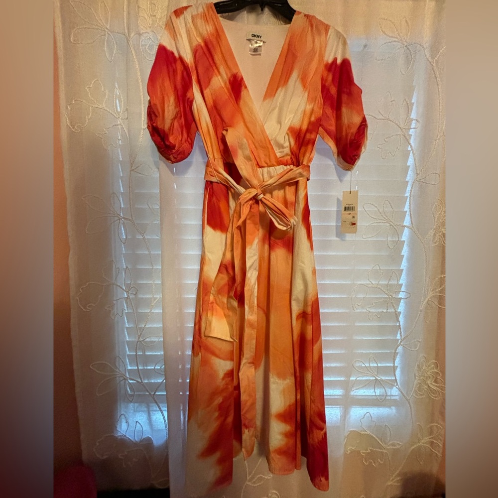 Brand new DKNY maxi dress